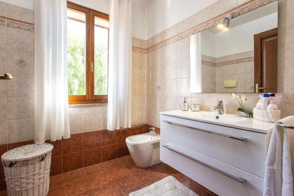 Alghero Villa Mistral Per 7 Persone Terrazza Bbq Ac Wifi Екстер'єр фото