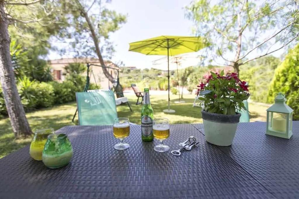 Alghero Villa Mistral Per 7 Persone Terrazza Bbq Ac Wifi Екстер'єр фото